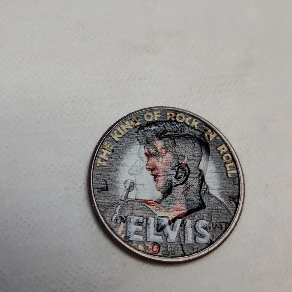 Colorized Half dollar - Picture 3 of 4
